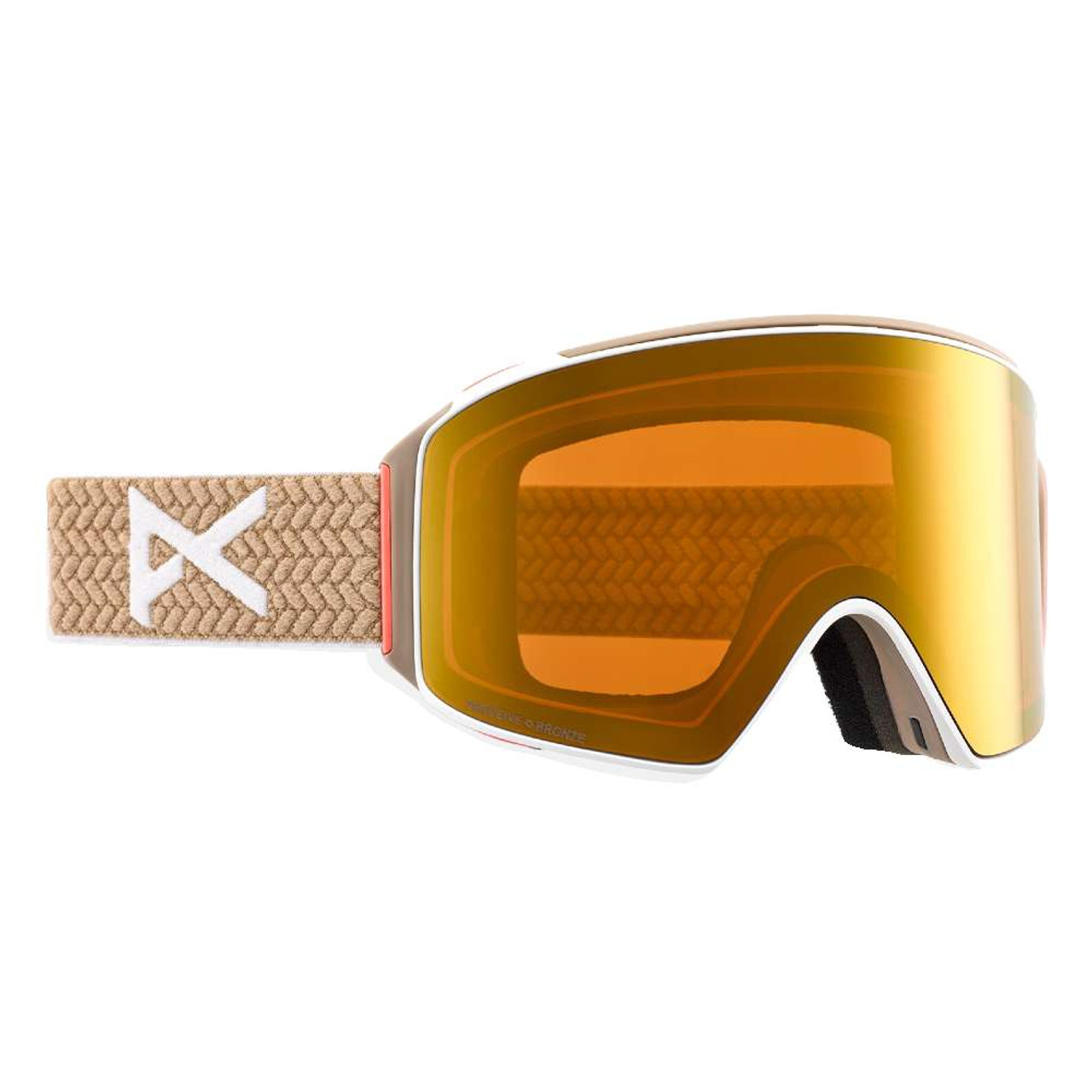 Anon M4 Cylindrical Low Bridge Fit Goggle + Bonus Lens + MFI